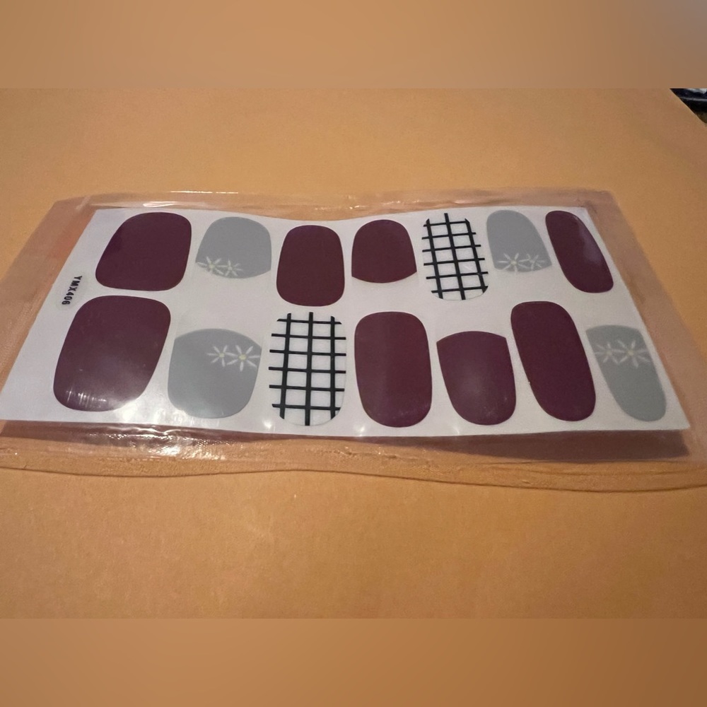 Beautiful nail wraps/stickers YMX406